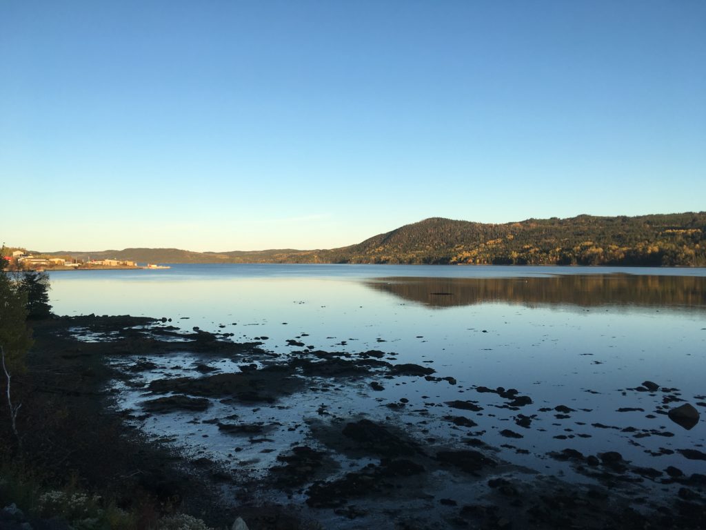 View from Bistro on the Bay in Baie Verte