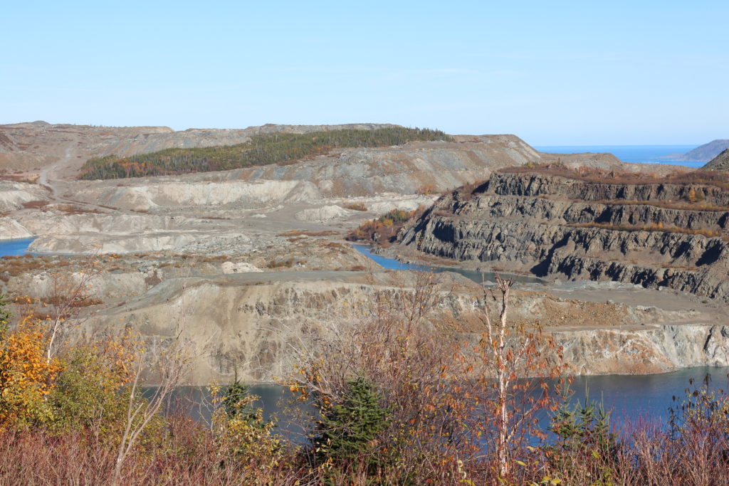 Baie Verte Asbestos Open Pit Mine