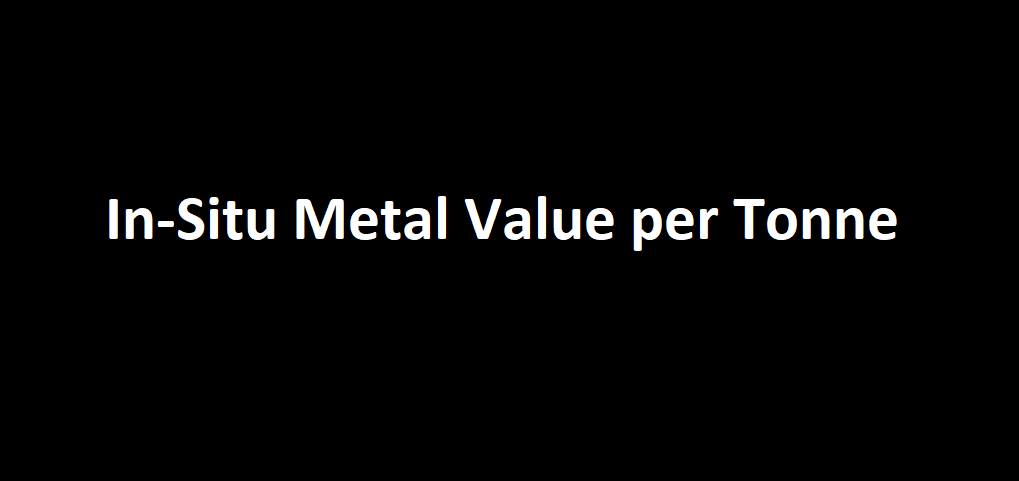 mod #5 In-situ metal value